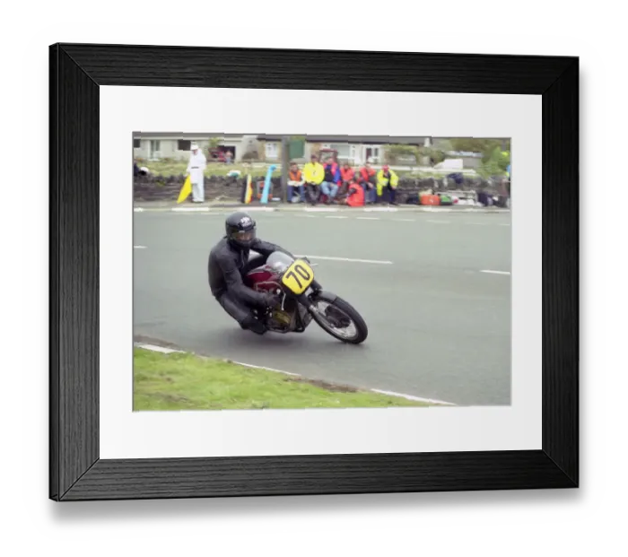 Framed Print : Bill Brooker (Matchless) 1999 Senior Classic Manx Grand Prix Framed Print : Bill Brooker (Matchless) 1999 Senior Classic Manx Grand Prix