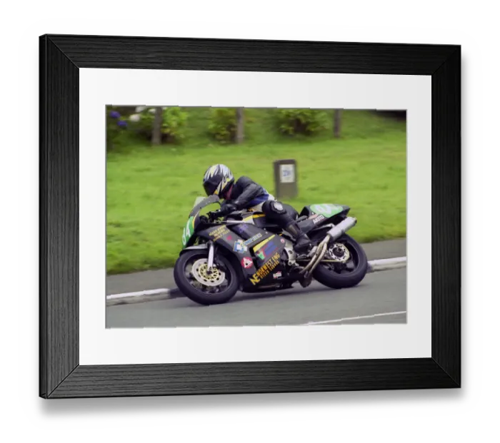 Framed Print : Henry Bell (Honda) 1999 Ultra Lightweight Manx Grand Prix Framed Print : Henry Bell (Honda) 1999 Ultra Lightweight Manx Grand Prix
