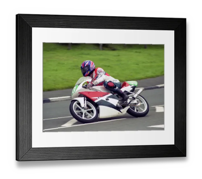 Framed Print : Gary Vollans (Honda) 1999 Ultra Lightweight Manx Grand Prix Framed Print : Gary Vollans (Honda) 1999 Ultra Lightweight Manx Grand Prix