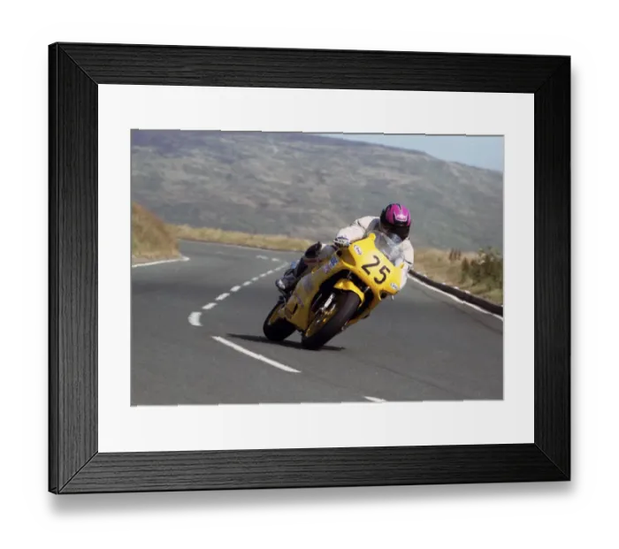 Framed Print : Alistair Howarth (Kawasaki) 1994 Senior Manx Grand Prix Framed Print : Alistair Howarth (Kawasaki) 1994 Senior Manx Grand Prix