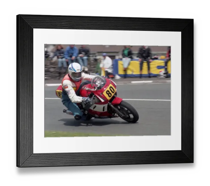 Framed Print : Dave Morris (Yamaha) 1990 Supersport 600 TT Framed Print : Dave Morris (Yamaha) 1990 Supersport 600 TT