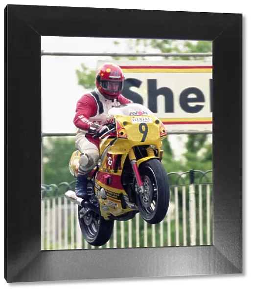 Dave Leach (Yamaha) 1990 Supersport 600 TT