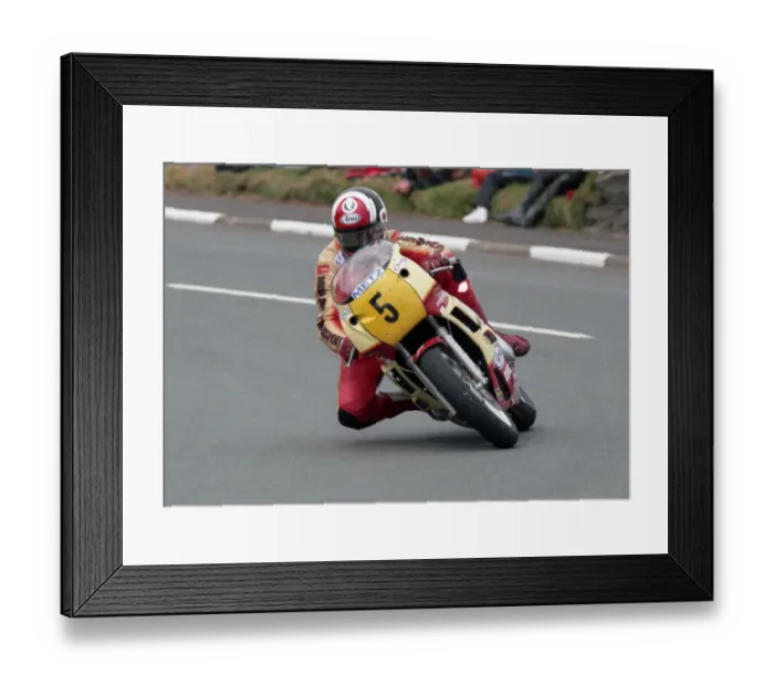 Framed Print : Eddie Laycock (Yamaha) 1990 Supersport 600 TT Framed Print : Eddie Laycock (Yamaha) 1990 Supersport 600 TT