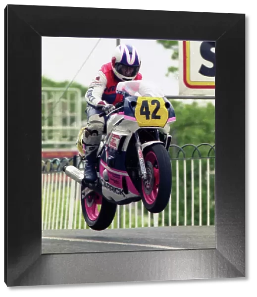 Rory Thomson (Yamaha) 1990 Supersport 600 TT