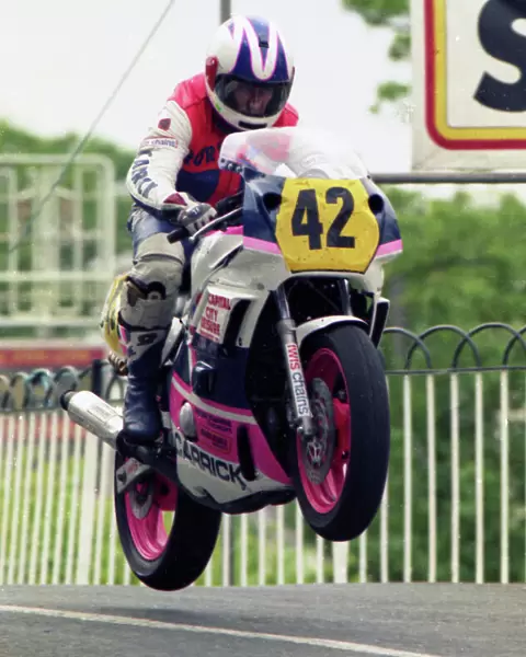 Rory Thomson (Yamaha) 1990 Supersport 600 TT