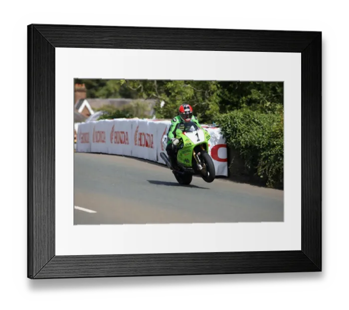 Framed Print : Horst Saiger (Kawasaki) 2019 Superbike Classic TT Framed Print : Horst Saiger (Kawasaki) 2019 Superbike Classic TT
