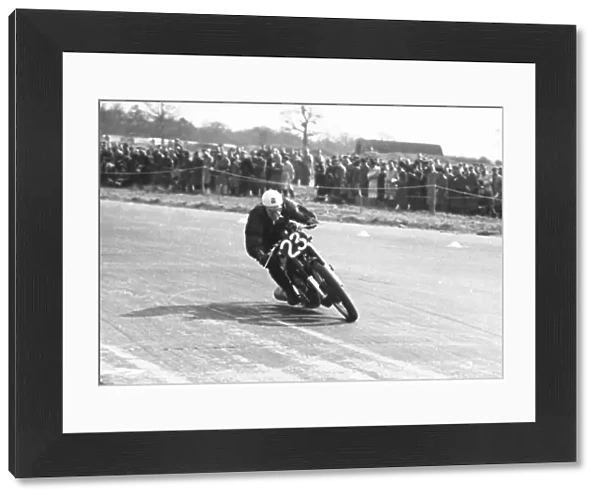Eddie Iffland (Norton) 1950 Silverstone