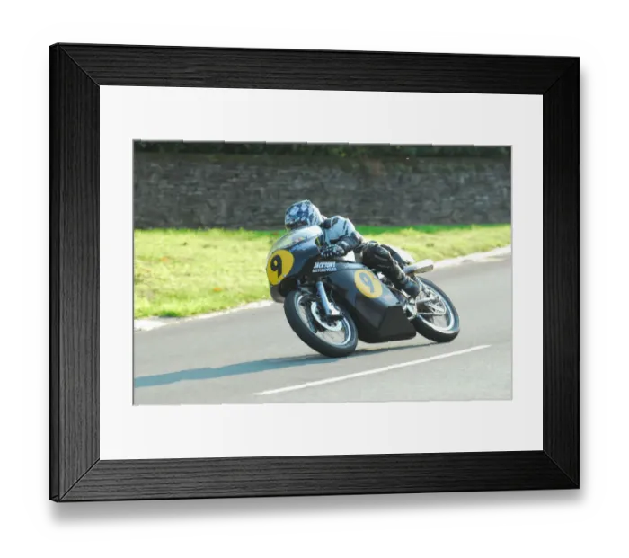 Framed Print : Chris Palmer (Matchless) 2013 500 Classic TT Framed Print : Chris Palmer (Matchless) 2013 500 Classic TT