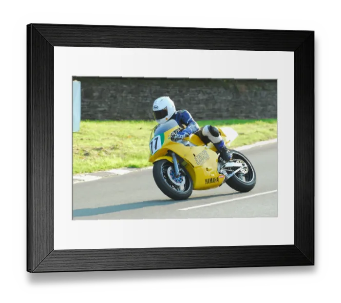 Framed Print : Neil Chadwick (Yamaha) 2013 Formula Two Classic TT Framed Print : Neil Chadwick (Yamaha) 2013 Formula Two Classic TT