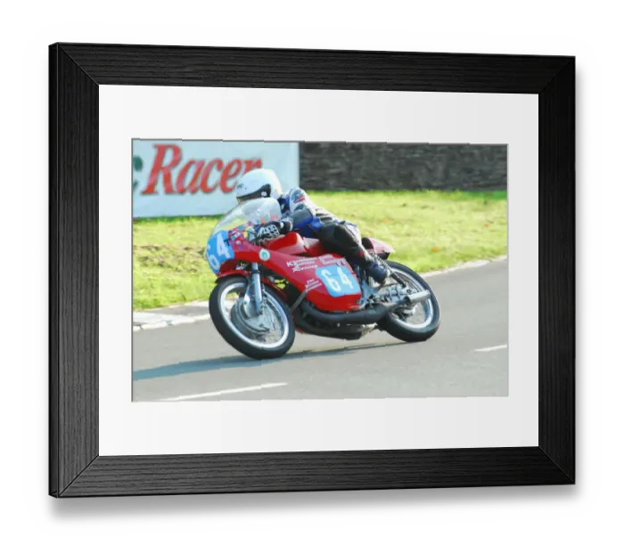 Framed Print : Peter Symes (Suzuki) 2013 250 Classic TT Framed Print : Peter Symes (Suzuki) 2013 250 Classic TT