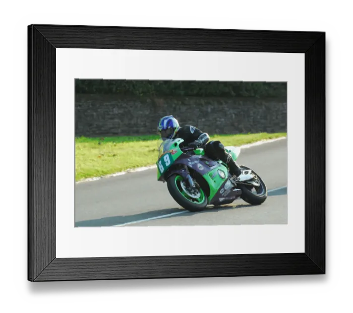 Framed Print : Adam Jones (Kawasaki) 2013 Lightweight Manx Grand Prix Framed Print : Adam Jones (Kawasaki) 2013 Lightweight Manx Grand Prix