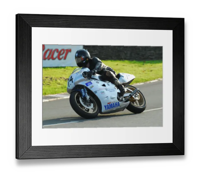 Framed Print : Chris Barratt (Yamaha) 2013 Formula One Classic TT Framed Print : Chris Barratt (Yamaha) 2013 Formula One Classic TT