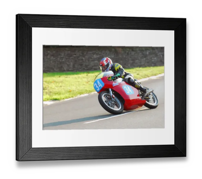 Framed Print : Chris Petty (Honda) 2013 350 Classic TT Framed Print : Chris Petty (Honda) 2013 350 Classic TT