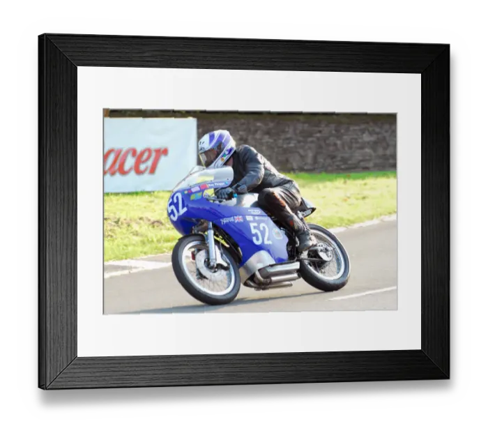 Framed Print : Roy Phipps (Honda) 2013 350 Classic TT Framed Print : Roy Phipps (Honda) 2013 350 Classic TT