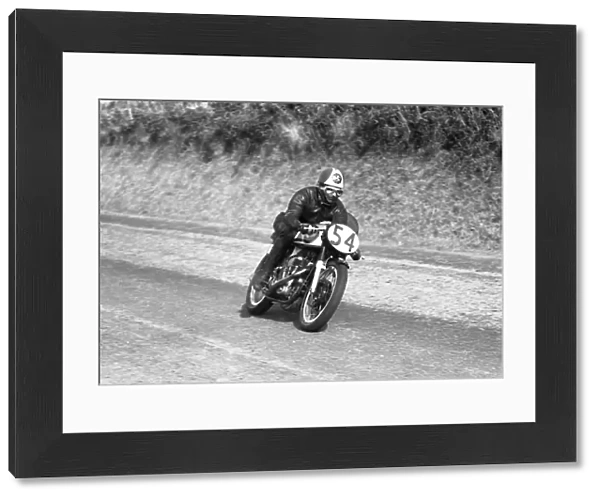 Eddie Crooks (Norton) 1959 Senior Manx Grand Prix