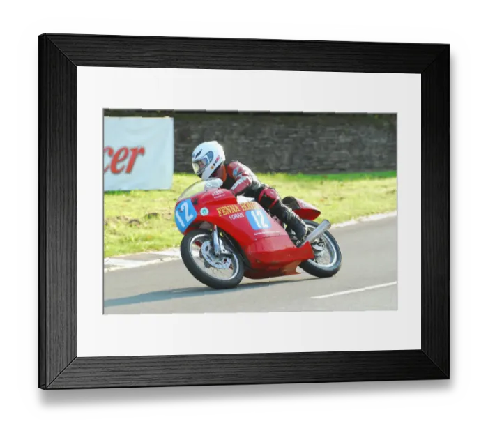 Framed Print : Paul Coward (Honda) 2013 350 Classic TT Framed Print : Paul Coward (Honda) 2013 350 Classic TT