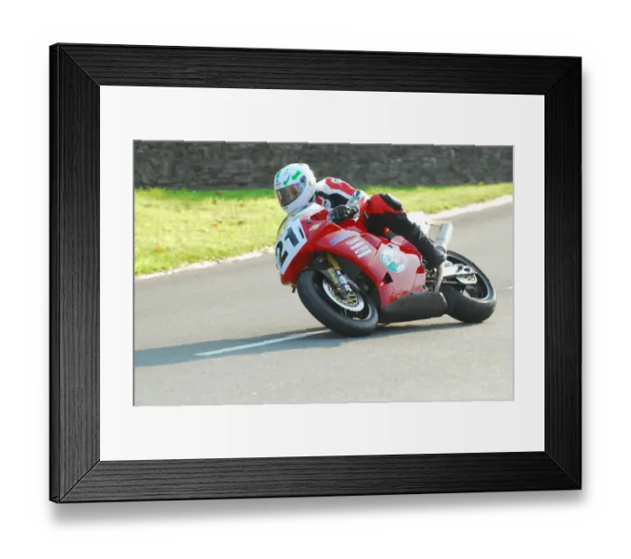 Framed Print : Mick Godfrey (Ducati) 2013 Formula One Classic TT Framed Print : Mick Godfrey (Ducati) 2013 Formula One Classic TT