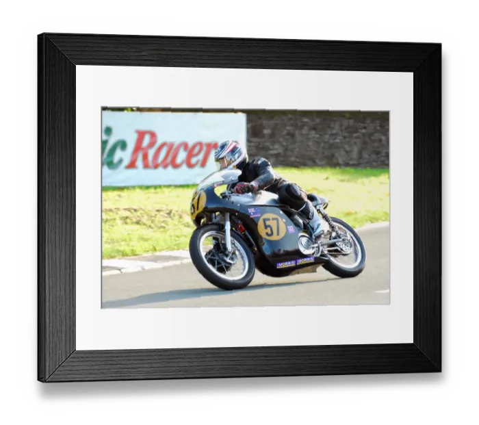 Framed Print : Neil May (Norton) 2013 500 Classic TT Framed Print : Neil May (Norton) 2013 500 Classic TT