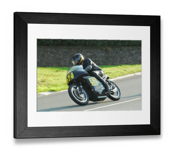 Framed Print : Tony Ainley (Velocette) 2013 500 Classic TT Framed Print : Tony Ainley (Velocette) 2013 500 Classic TT