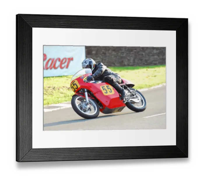 Framed Print : David Burrell (Velocette) 2013 500 Classic TT Framed Print : David Burrell (Velocette) 2013 500 Classic TT