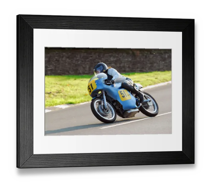 Framed Print : Tim Vernall (Aermacchi) 2013 500 Classic TT Framed Print : Tim Vernall (Aermacchi) 2013 500 Classic TT
