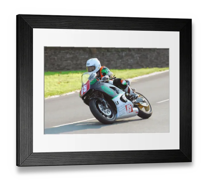 Framed Print : David Howard (Kawasaki) 2013 Newcomers Manx Grand Prix Framed Print : David Howard (Kawasaki) 2013 Newcomers Manx Grand Prix