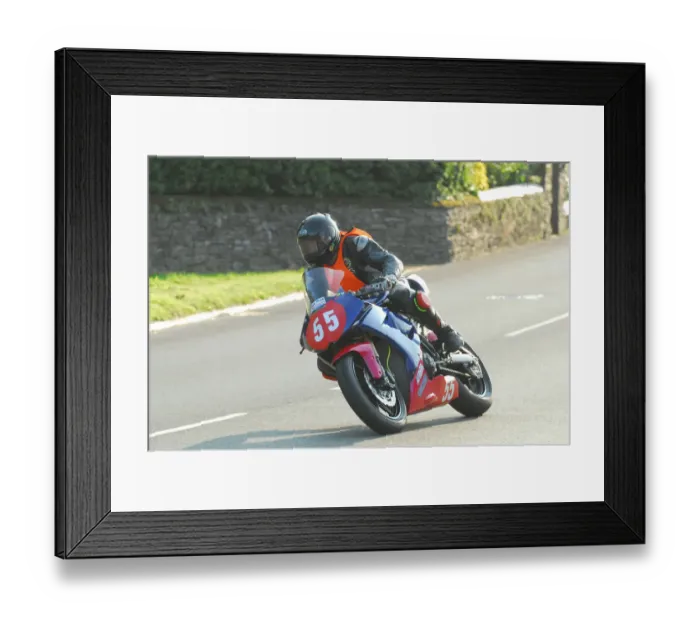 Framed Print : James Ford (Kawasaki) 2013 Newcomers Manx Grand Prix Framed Print : James Ford (Kawasaki) 2013 Newcomers Manx Grand Prix