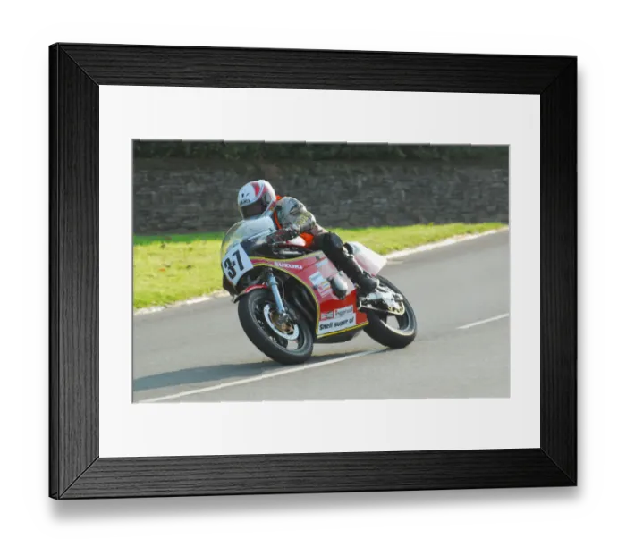Framed Print : Robert Chambers (Suzuki) 2013 Formula Classic TT practice Framed Print : Robert Chambers (Suzuki) 2013 Formula Classic TT practice