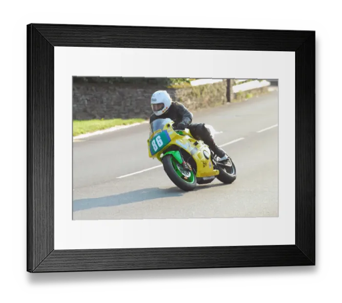 Framed Print : Stephen Carr (Kawaski) 2013 Lightweight Manx Grand Prix Framed Print : Stephen Carr (Kawaski) 2013 Lightweight Manx Grand Prix