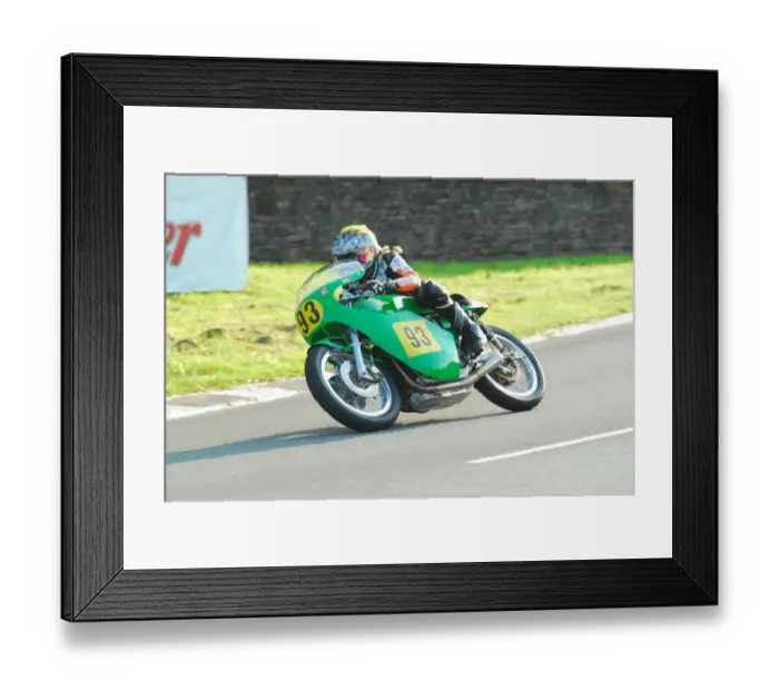 Framed Print : Maria Costello (Paton) 2013 500 Classic TT Framed Print : Maria Costello (Paton) 2013 500 Classic TT