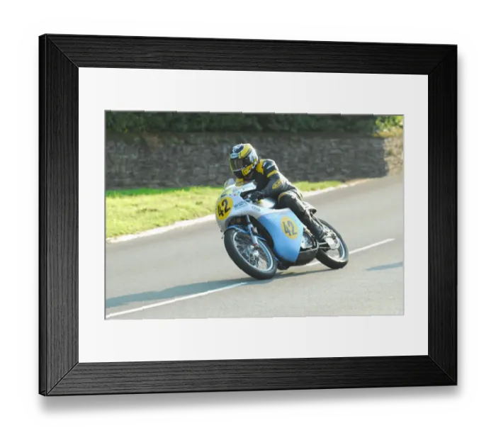Framed Print : Ian Bainbridge (Norton) 2013 500 Classic TT Framed Print : Ian Bainbridge (Norton) 2013 500 Classic TT