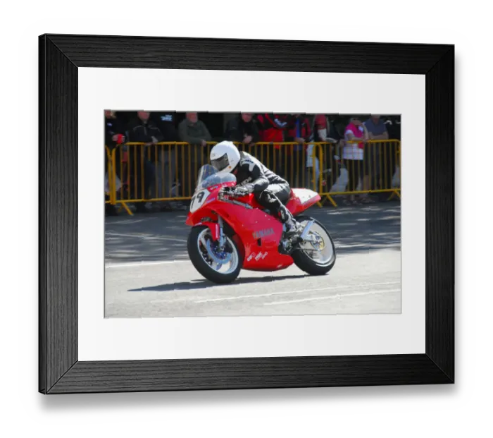Framed Print : Neil Chadwick (Yamaha) 2014 Formula Two Classic TT Framed Print : Neil Chadwick (Yamaha) 2014 Formula Two Classic TT