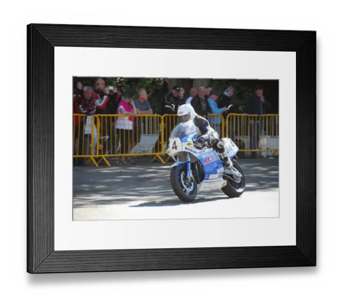 Framed Print : Guy Martin (Suzuki) 2014 Formula One Classic TT Framed Print : Guy Martin (Suzuki) 2014 Formula One Classic TT