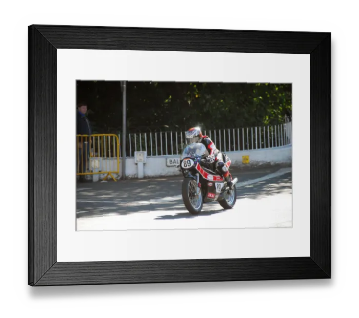 Framed Print : John Smith (Yamaha) 2014 Formula Two Classic TT