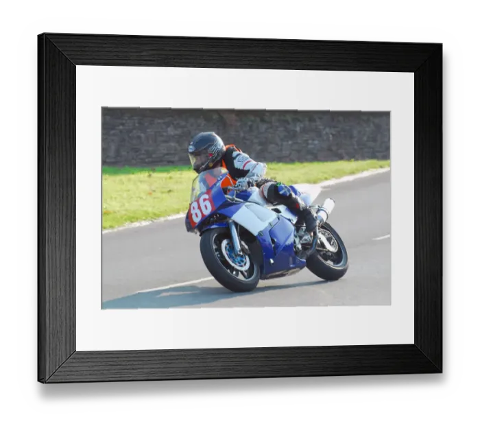 Framed Print : Alan Cunningham (Honda) 2013 Newcomers Manx Grand Prix Framed Print : Alan Cunningham (Honda) 2013 Newcomers Manx Grand Prix