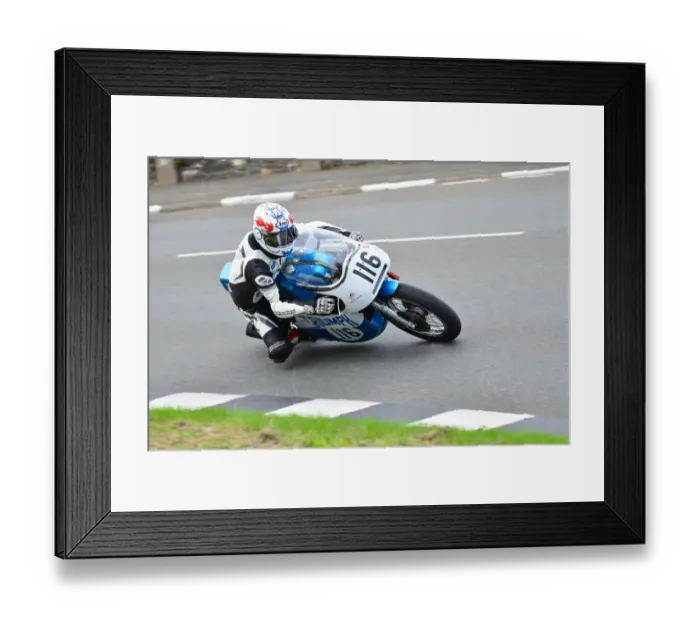 Framed Print : Gavin Lupton (Triumph) 2013 Formula Two Classic TT Framed Print : Gavin Lupton (Triumph) 2013 Formula Two Classic TT