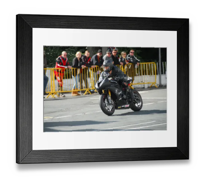 Framed Print : James Buckett (Triumph) 2014 Junior Manx Grand Prix Framed Print : James Buckett (Triumph) 2014 Junior Manx Grand Prix