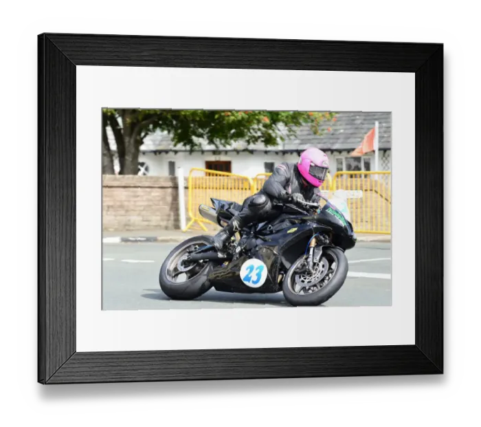 Framed Print : Simon Perkin (Triumph) 2013 Junior Manx Grand Prix Framed Print : Simon Perkin (Triumph) 2013 Junior Manx Grand Prix