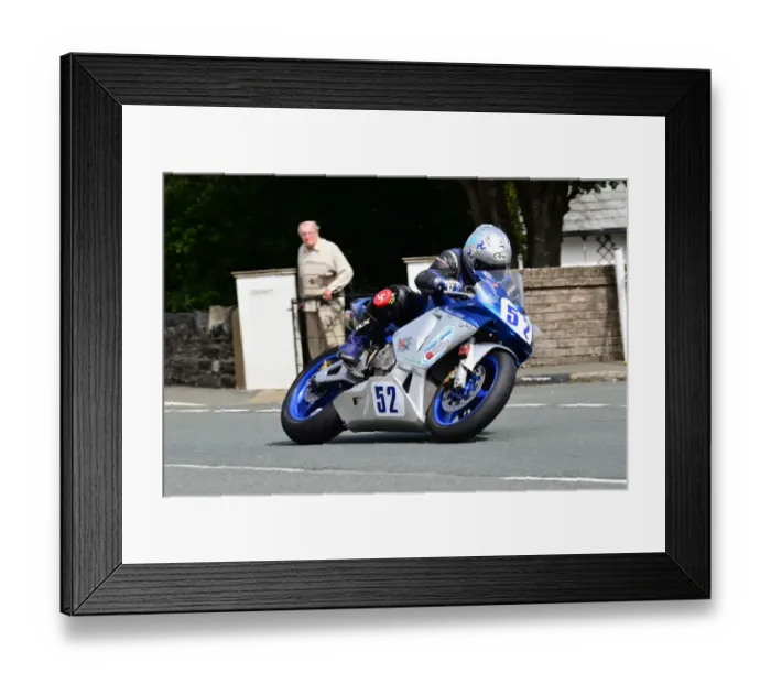 Framed Print : Dave Corlett (Honda) 2013 Junior Manx Grand Prix Framed Print : Dave Corlett (Honda) 2013 Junior Manx Grand Prix