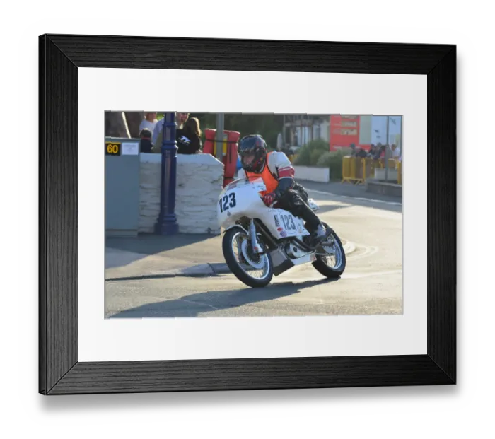 Framed Print : Scott Fabbro (Norton) 2013 Formula Two Classic TT Framed Print : Scott Fabbro (Norton) 2013 Formula Two Classic TT