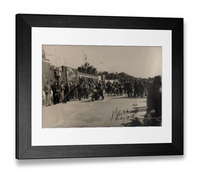Framed Print : Jimmy Guthrie (Norton) 1935 Junior TT Framed Print : Jimmy Guthrie (Norton) 1935 Junior TT