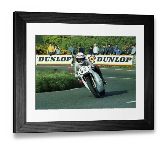 Framed Print : Yvan Beaud (Yamaha) 1983 Senior Classic TT Framed Print : Yvan Beaud (Yamaha) 1983 Senior Classic TT