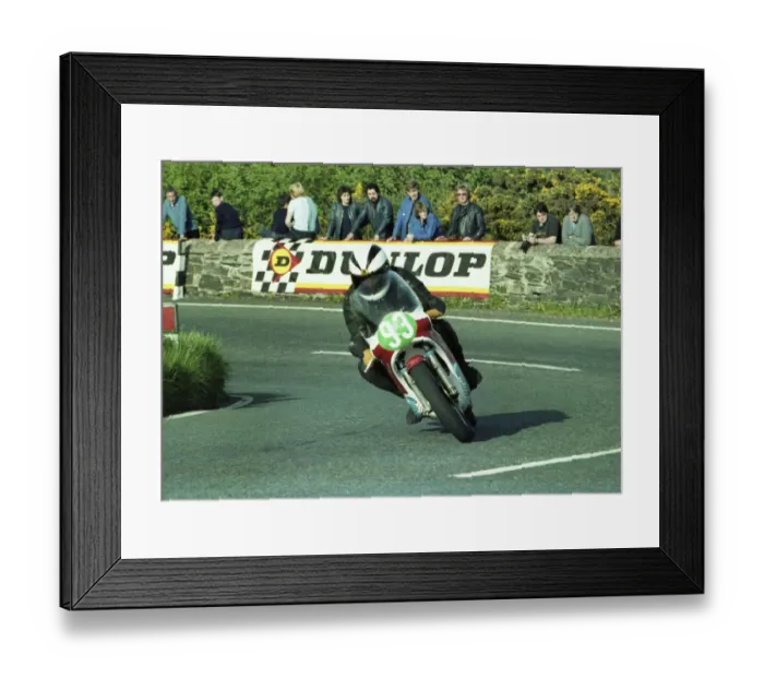 Framed Print : Alan Lawton (Yamaha) 1983 Junior TT Framed Print : Alan Lawton (Yamaha) 1983 Junior TT