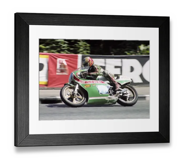 Framed Print : Martin Barr (Esler Yamaha) 1982 Senior 350 TT Framed Print : Martin Barr (Esler Yamaha) 1982 Senior 350 TT