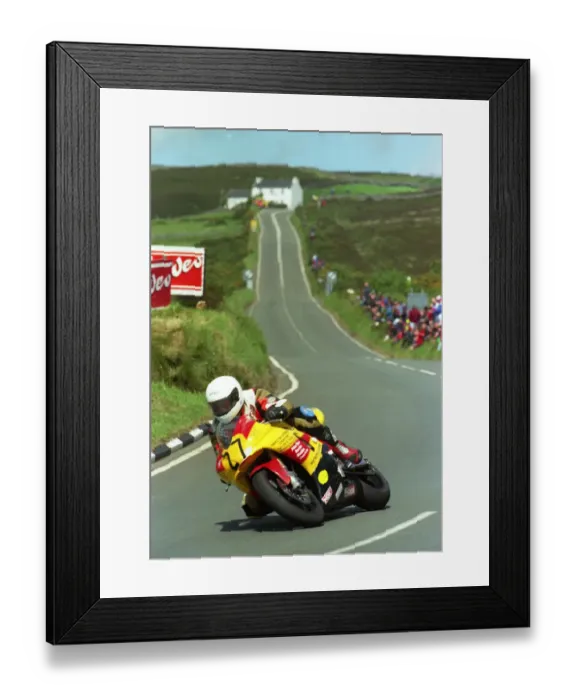 Framed Print : Adrian McFarland (Yamaha) 2000 Senior TT Framed Print : Adrian McFarland (Yamaha) 2000 Senior TT