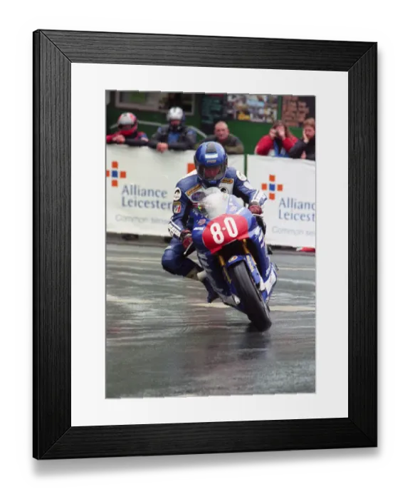 Framed Print : Marc Granie (Yamaha) 2000 Production TT Framed Print : Marc Granie (Yamaha) 2000 Production TT