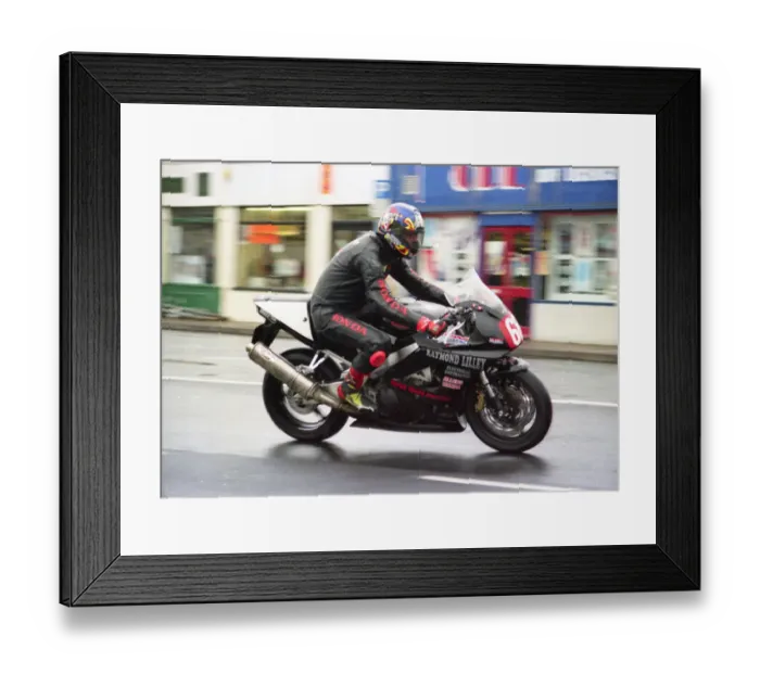 Framed Print : Steve Bridge (Honda) 2000 Production TT Framed Print : Steve Bridge (Honda) 2000 Production TT
