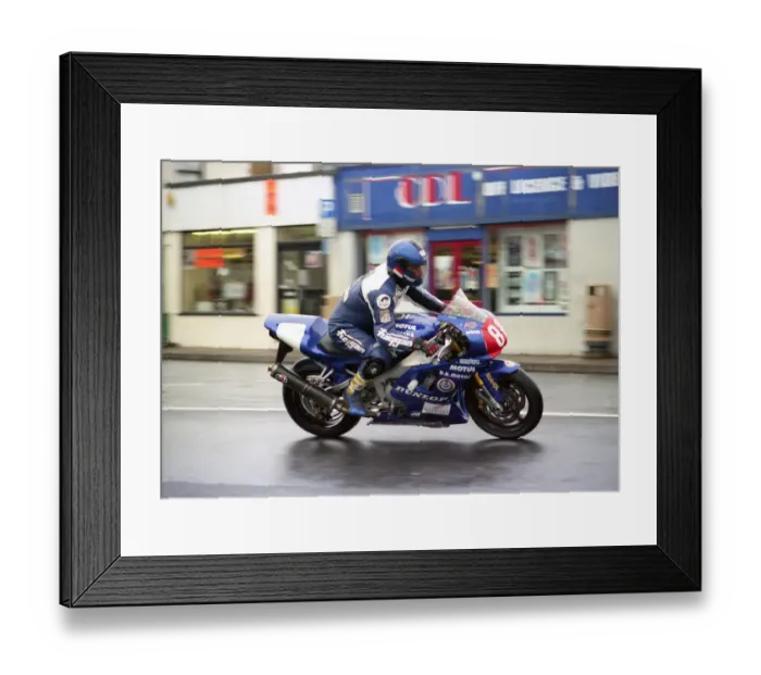 Framed Print : Marc Granie (Yamaha) 2000 Production TT Framed Print : Marc Granie (Yamaha) 2000 Production TT