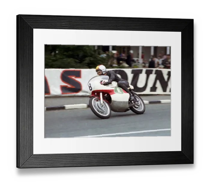 Framed Print : Michelle Duff (Yamaha) 1965 Lightweight TT Framed Print : Michelle Duff (Yamaha) 1965 Lightweight TT