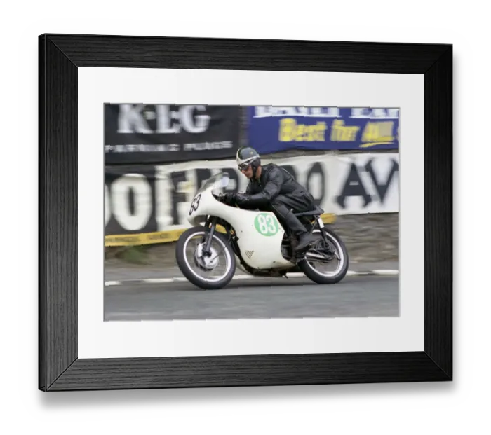 Framed Print : Ivan Rhodes (Velocette) 1965 Lightweight TT Framed Print : Ivan Rhodes (Velocette) 1965 Lightweight TT
